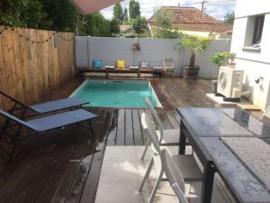 Maison, piscine centreville Gujan-Mestras 4 hôtes