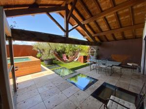 Villas Grande Maison d'architecte avec toit terrasse, Piscine sans vis a vis et Sauna : photos des chambres