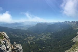 La haut, dans les montagnes ...