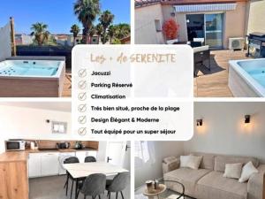 Appartements Serenite - Superbe Terrasse et Jacuzzi ! : photos des chambres