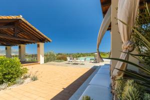 Apartment mit Gartenblick