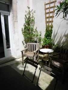 Appartement Avignon centre intra muros Cour extérieure Parking privé gratuit