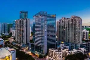 Sentosa Hotel Shenzhen Feicui Branch, Enjoy tropical swimming pools and high-class fitness club - Shahezhan