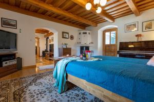 Villa Amalia, centrum Banska Stiavnica, parkovanie pre 2 auta, velka zahrada s krbom, cela Villa Amalia pre 16 osob alebo samostatne nezavisle prve podlazie Villa AMA pre 8 osob alebo samostatne nezavisle podkrovie Villa LIA pre 8 osob,prístup cez P