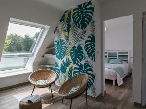 Maisons de vacances Holiday Home L'echappee by Interhome : photos des chambres