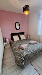 B&B / Chambres d'hotes La Fraise : Chambre Double - Vue sur Jardin