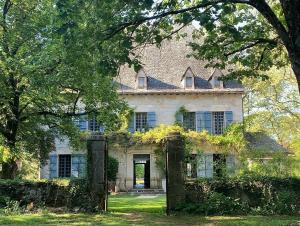 Maisons de vacances Chateau Mas de Pradie : Chambre Double - Vue sur Parc