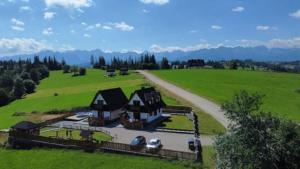 Domki na Wierchu - z widokiem na góry