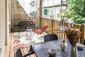 Appartements T2 avec terrasse : photos des chambres