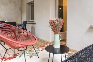 Appartements T2 avec terrasse : photos des chambres