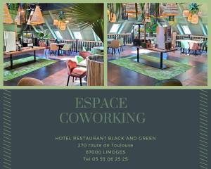 Hotels Logis Hotel Restaurant Black and Green Limoges Sud : photos des chambres