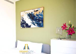 Fully Furnished 1 Bed in Sobha Creek Vista hosted by Desert City Stays