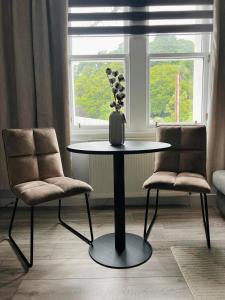 Modern 2-bed flat in town centre