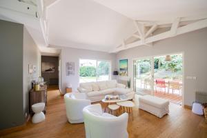 Villa spacieuse à Arcachon, proche plage de Pereire, jardin