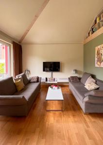 Exklusives Ferienhaus Conradshöh mit Sauna und Terrasse