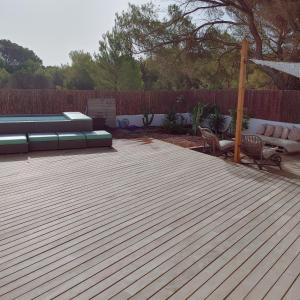 Gorgeous Beach Villla with AC pool, 300m2 from Playa Mitjorn and pool