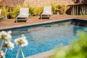 Villas Villa Dove - Magnifique Maison Normande avec Piscine - Deauville : photos des chambres