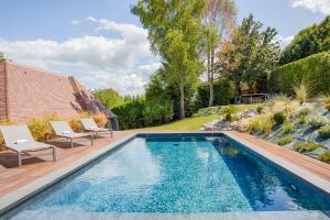 Villas Villa Dove - Magnifique Maison Normande avec Piscine - Deauville : photos des chambres