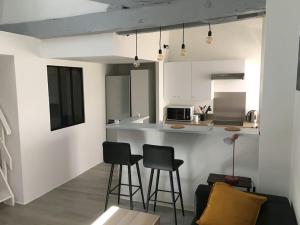 Appartements Charmant duplex en plein centre de Bayonne : photos des chambres