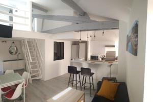 Appartements Charmant duplex en plein centre de Bayonne : photos des chambres