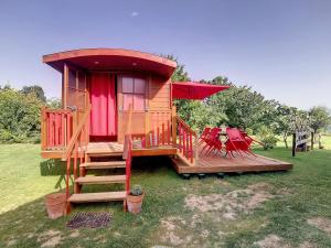 Campings La Roulotte du Cagire - 4 pers - Pyrenees : photos des chambres