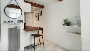 Petit studio très calme proche du centre