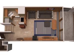 Duplex familial Courchevel près des pistes avec garage - FR-1-563-60