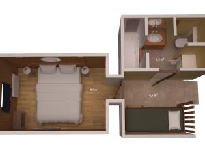 Duplex familial Courchevel près des pistes avec garage - FR-1-563-60