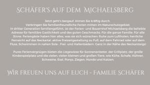 Schäfers Ferienhof Michaelsberg