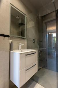 Ostróda City Center PKO lake apartments balcony