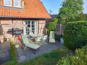 Fachwerkhäuser Seedorf - Haushälfte "Sophie Charlott" mit Kamin und Terrasse