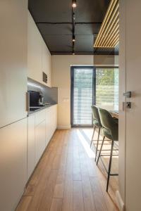 Green Studio apartment in Vanagupė