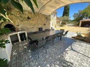 Grand Mas Provençal rénové avec piscine-plage