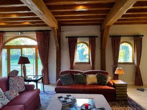 Maisons de vacances Parenthese Propriete grand luxe en foret : photos des chambres