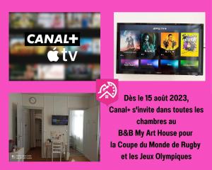 B&B / Chambres d'hotes B&B My Art House (Douai Centre) : Suite en Duplex