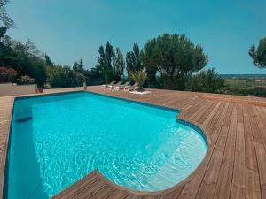 Villas Villa Monbazillac, vue exceptionnelle, piscine sauna jacuzzi : photos des chambres