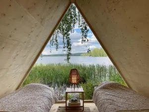 Triangeli -glampingmökki - Pihtikoski
