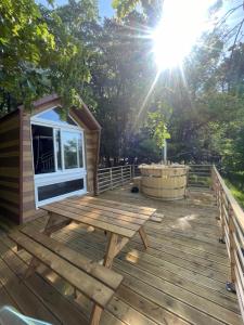 Campings Tiny house du Chateau du Boulay-Morin : photos des chambres