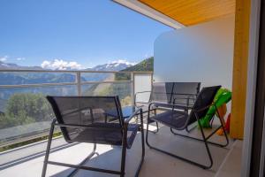 Appartements Cosy and modern studio with view - Huez - Welkeys : photos des chambres