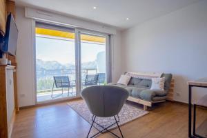 Appartements Cosy and modern studio with view - Huez - Welkeys : photos des chambres