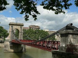 Appartements Superbe appartement lyonnais, vue sur Saone : photos des chambres