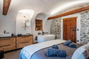 Appartements Maison Patou, superbe duplex au coeur du village du Casset, Le Monetier les Bains, Serre Chevalier : photos des chambres