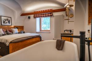 Appartements Maison Patou, superbe duplex au coeur du village du Casset, Le Monetier les Bains, Serre Chevalier : photos des chambres