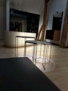 Loft noir (baignoire balnéo et sauna)