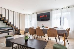 Maisons d'hotes Maison moderne avec jardin12 pers proche Paris & Disney : photos des chambres