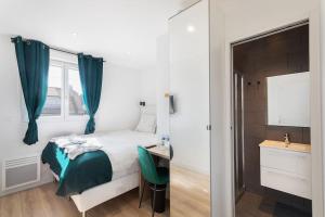 Maisons d'hotes Maison moderne avec jardin12 pers proche Paris & Disney : photos des chambres