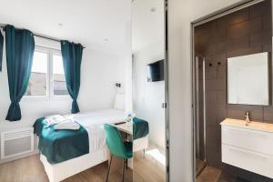 Maisons d'hotes Maison moderne avec jardin12 pers proche Paris & Disney : photos des chambres