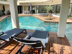 Villas Villa d’exception Montpellier : photos des chambres