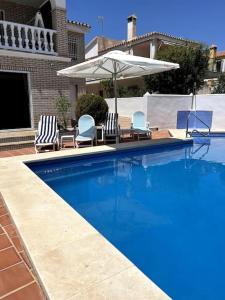 Detached Pool Villa, idyllic setting 450m to beach