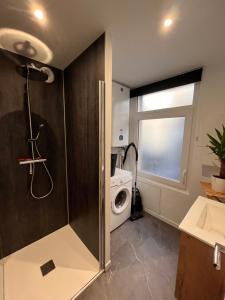 Appartements Loft room cour et spa privatif illimite en plein centre Avranches : photos des chambres